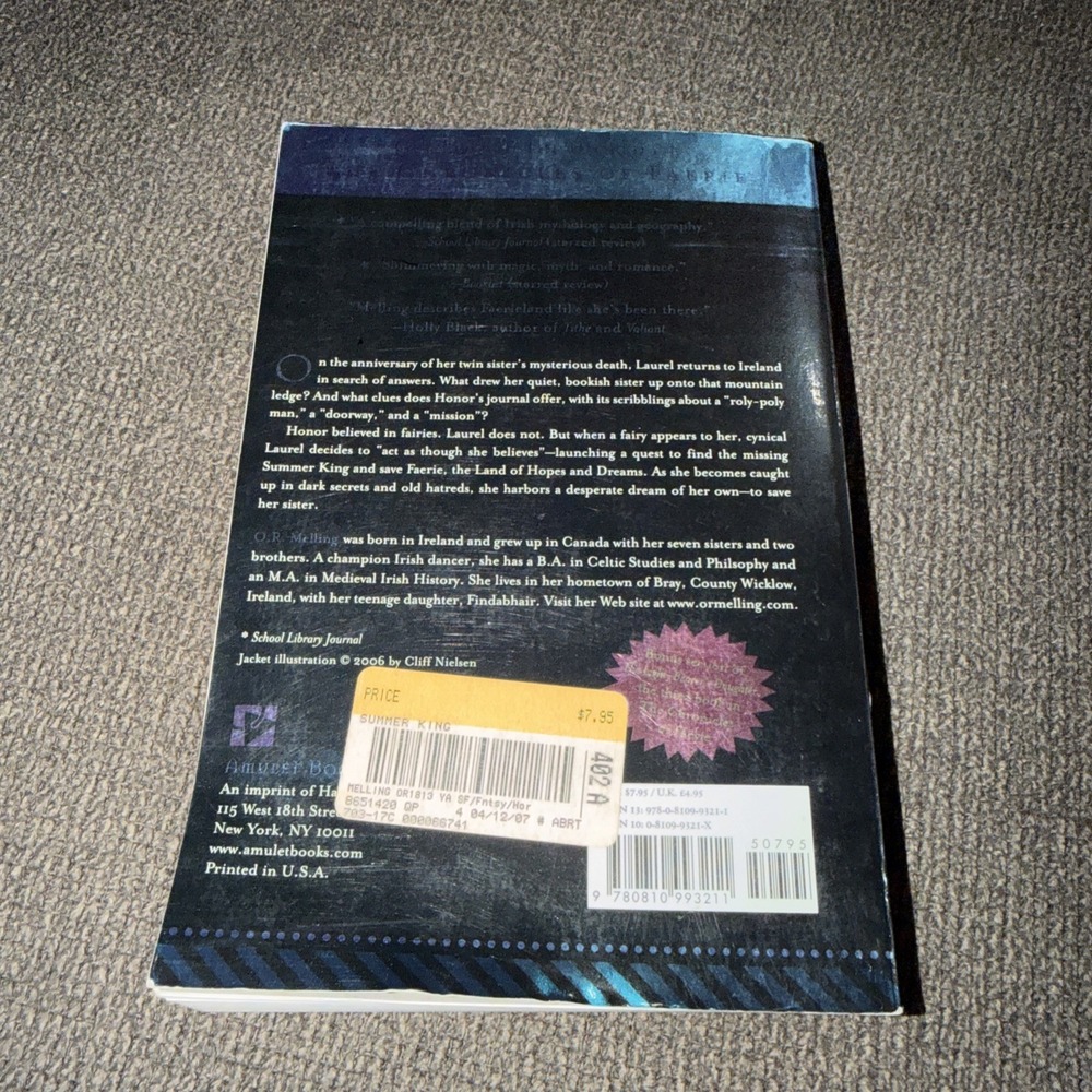 The Chronicles of Faerie : The Summer King Paperback O. R. Mellin Box B - Picture 2 of 2
